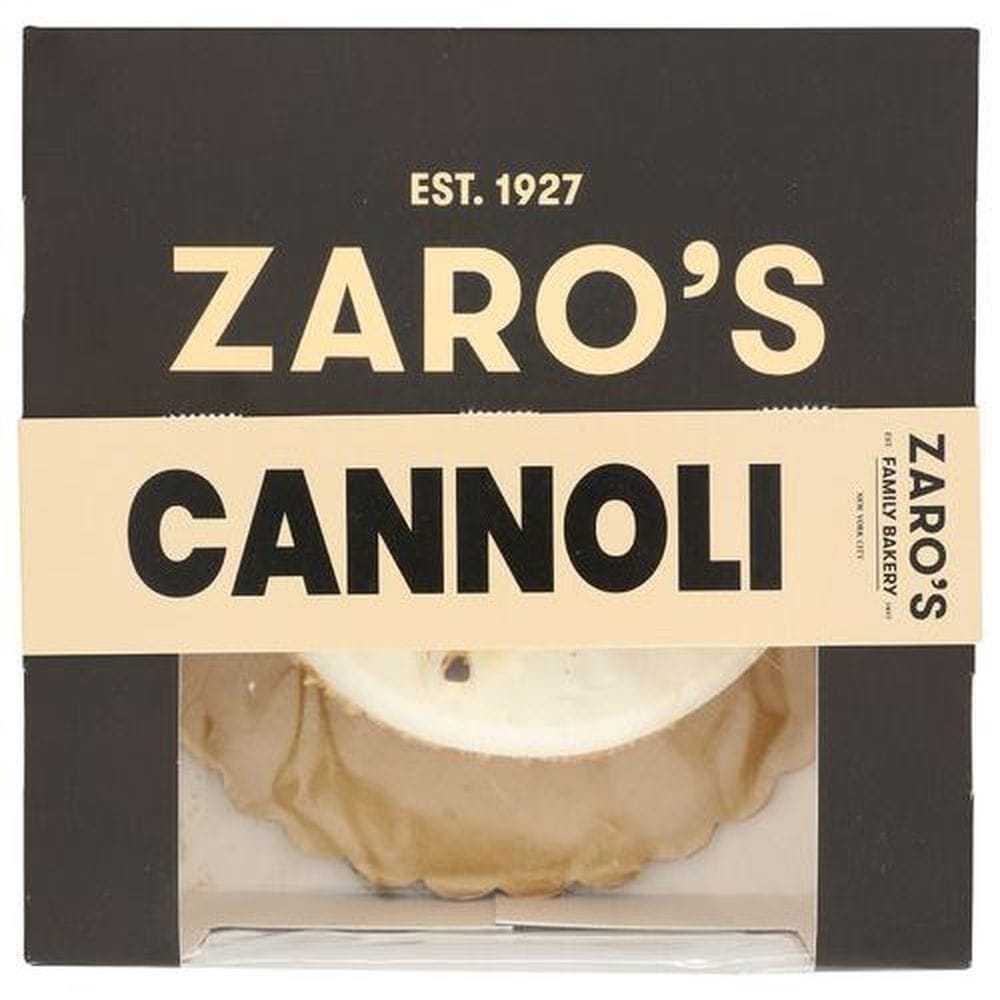 Zaros Family Bakery 4 Inch Cannoli Cake, 11.5 Ounce -- 8 Per Case