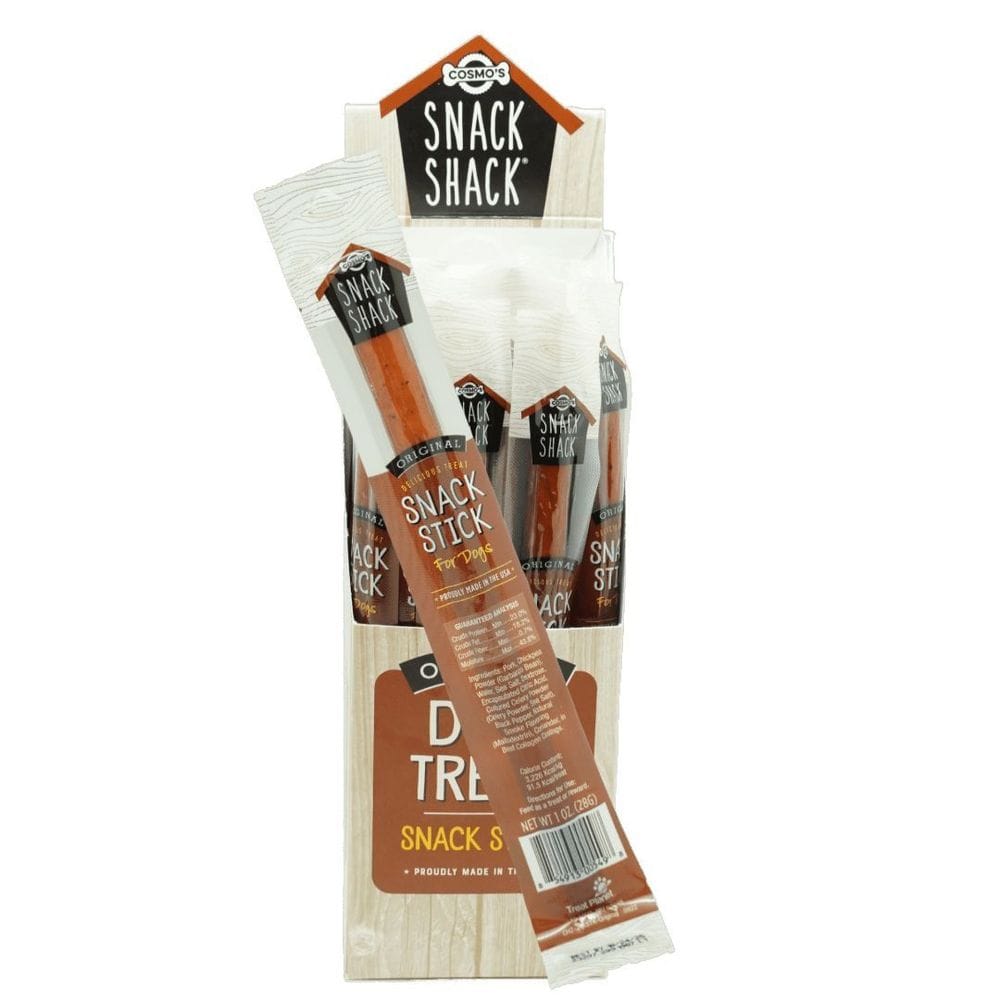 Cosmos Snack Shack Original Snack Sticks For Dogs, 1 Ounce -- 24 Per Case