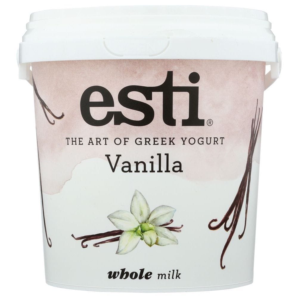 Esti Vanilla Whole Milk Greek Yogurt, 32 Fluid Ounce -- 6 Per Case