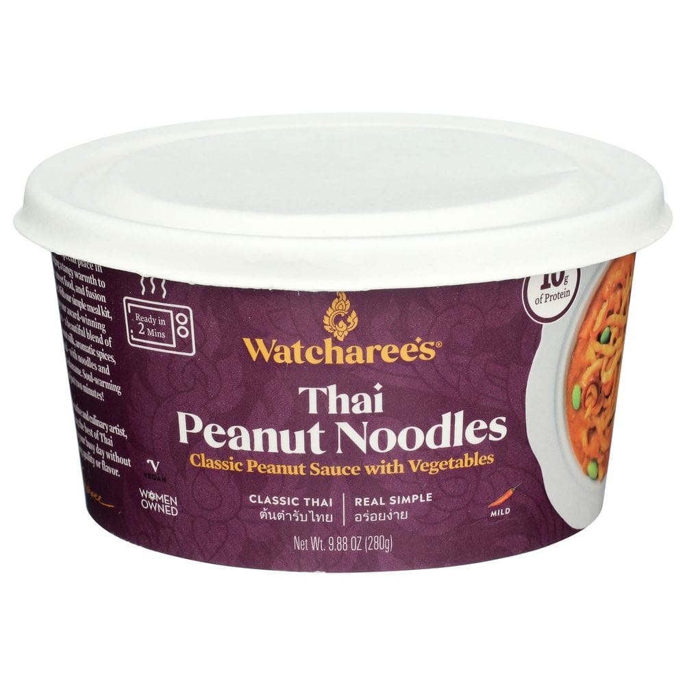 Watcharee's Thai Peanut Noodle, 9.88 Ounce Bowl -- 6 Per Case