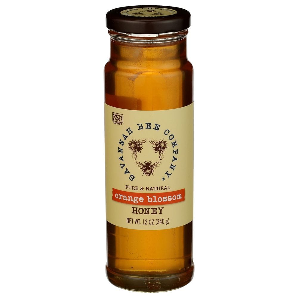 Savannah Bee Company Orange Blossom Pure And Natural Raw Honey, 12 Ounce -- 12 Per Case
