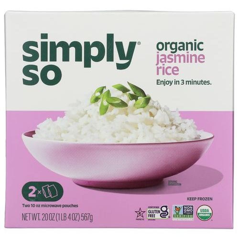 Simply So Organic Jasmine Rice, 20 Ounce -- 8 Per Case