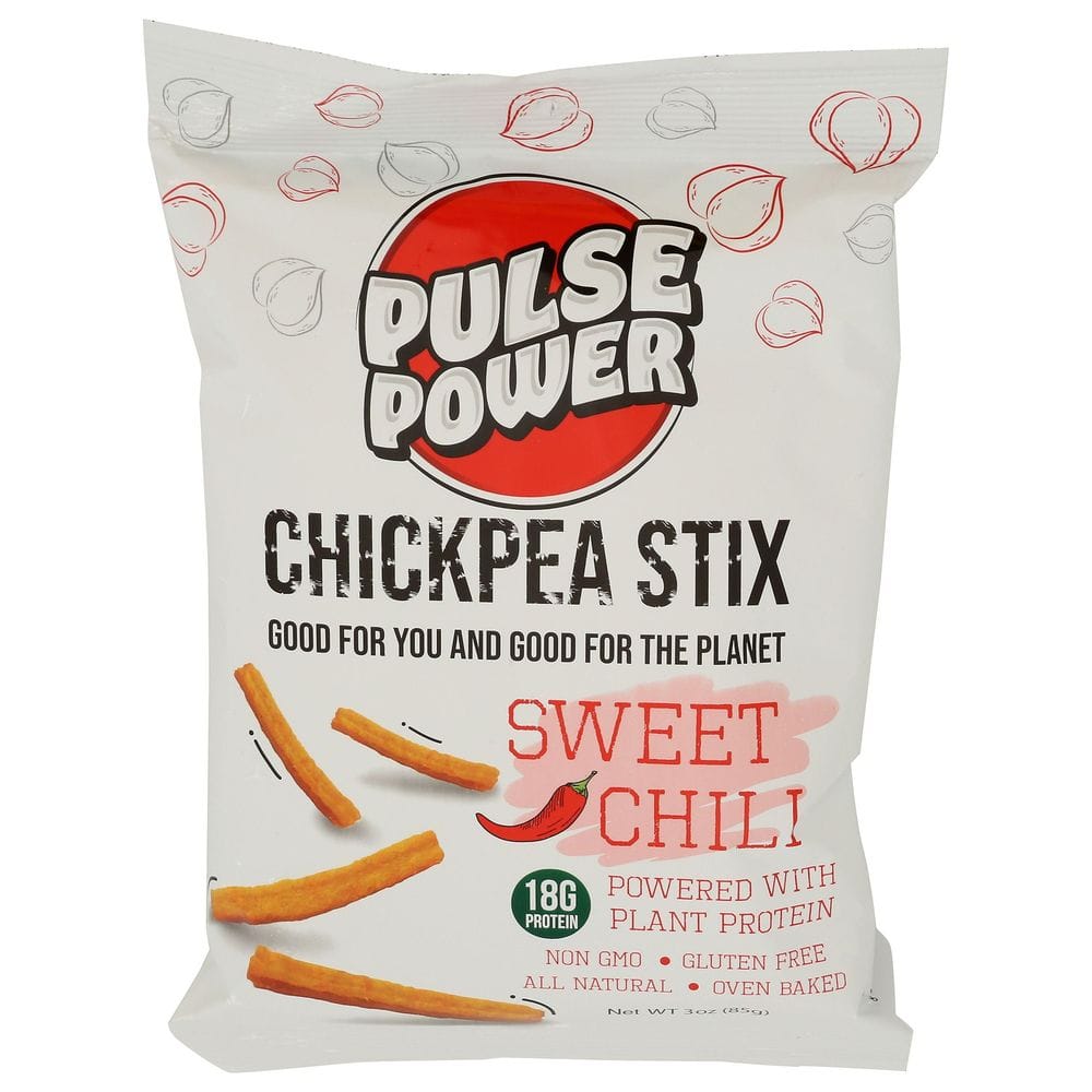 Pulse Power Sweet Chili Chickpea Stix, 3 Ounce -- 12 Per Case