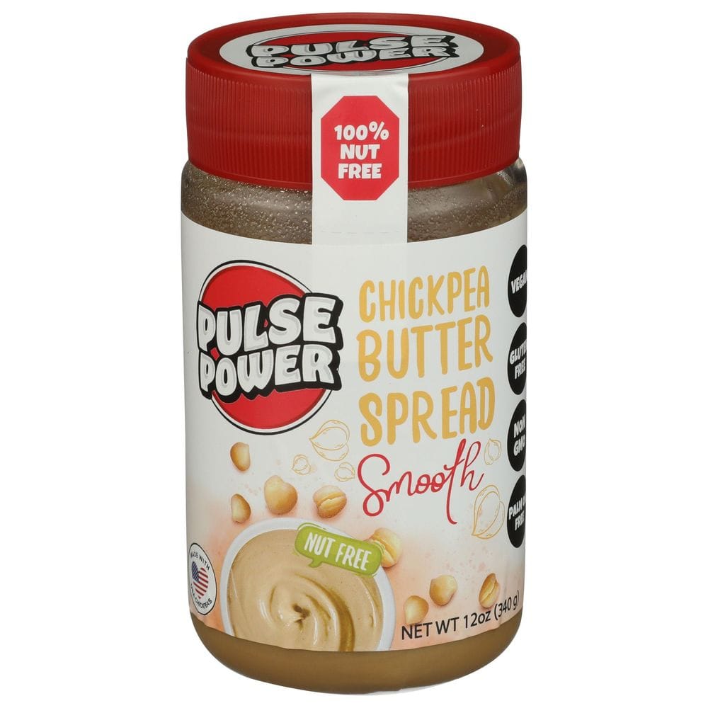 Pulse Power Smooth Chickpea Butter Spread, 12 Ounce -- 12 Per Case
