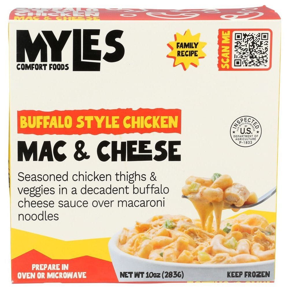 Myles Comfort Foods Buffalo Style Chicken Mac And Cheese, 10 Ounce -- 6 Per Case