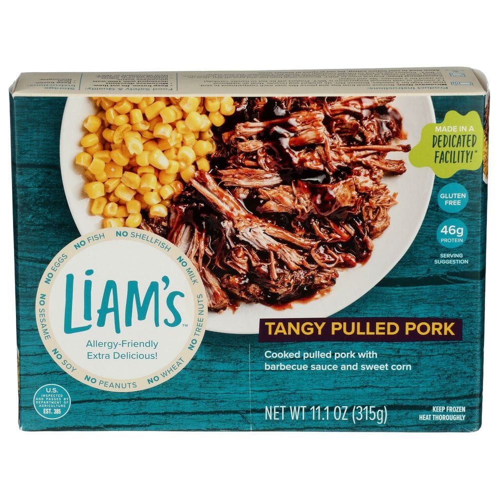 Liams Tangy Pulled Pork, 11.1 Ounce -- 6 Per Case
