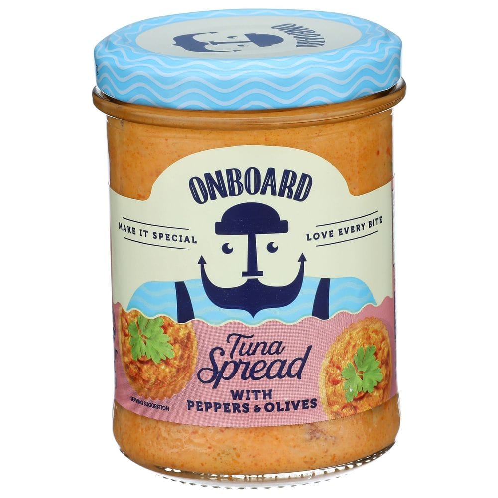 Onboard Yellowfin Tuna Spread With Pepper And Olives, 7.1 Ounce -- 6 Per Case