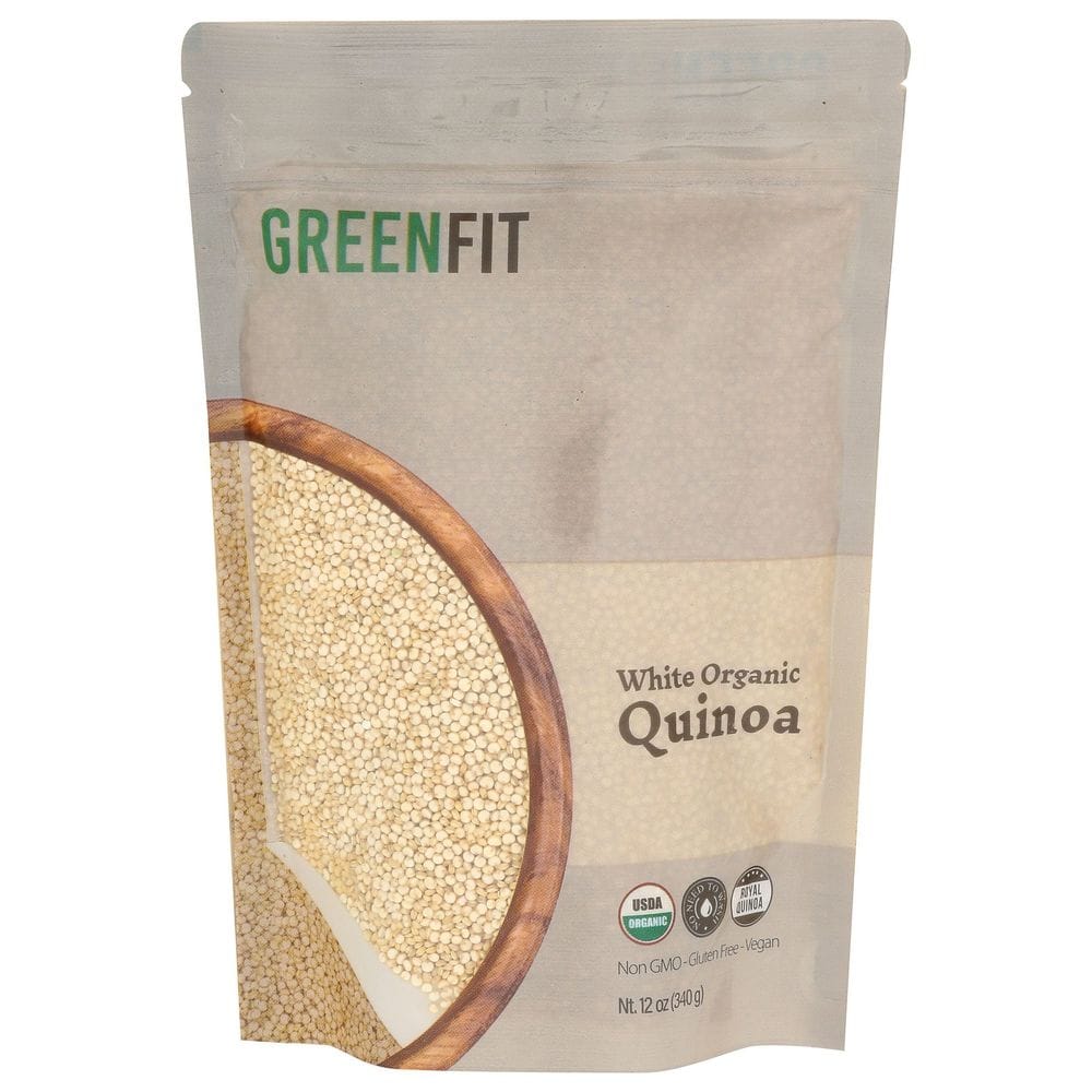 Greenfit Organic White Quinoa, 12 Ounce -- 6 Per Case