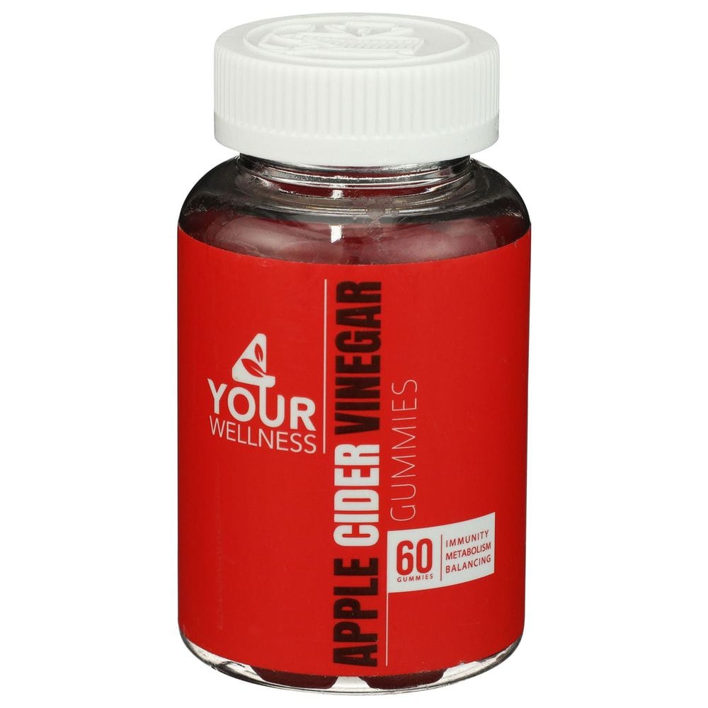 4 Your Wellness Apple Cider Vinegar Gummies, 60 Count
