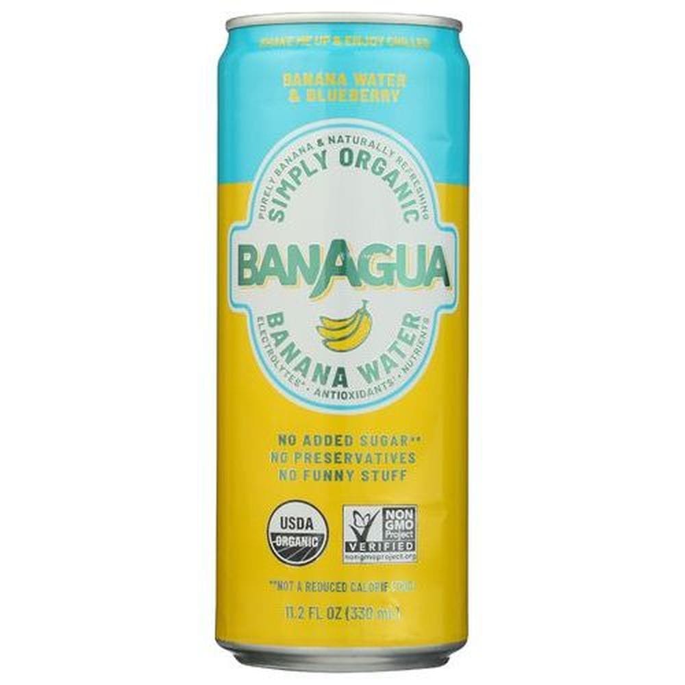 Banagua Blueberry And Banana Water, 11.2 Fluid Ounce -- 12 Per Case