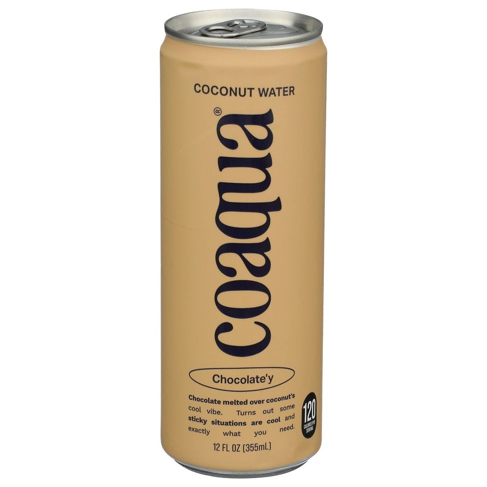 Coaqua Chocolate'y Coconut Water, 12 Fluid Ounce -- 12 Per Case