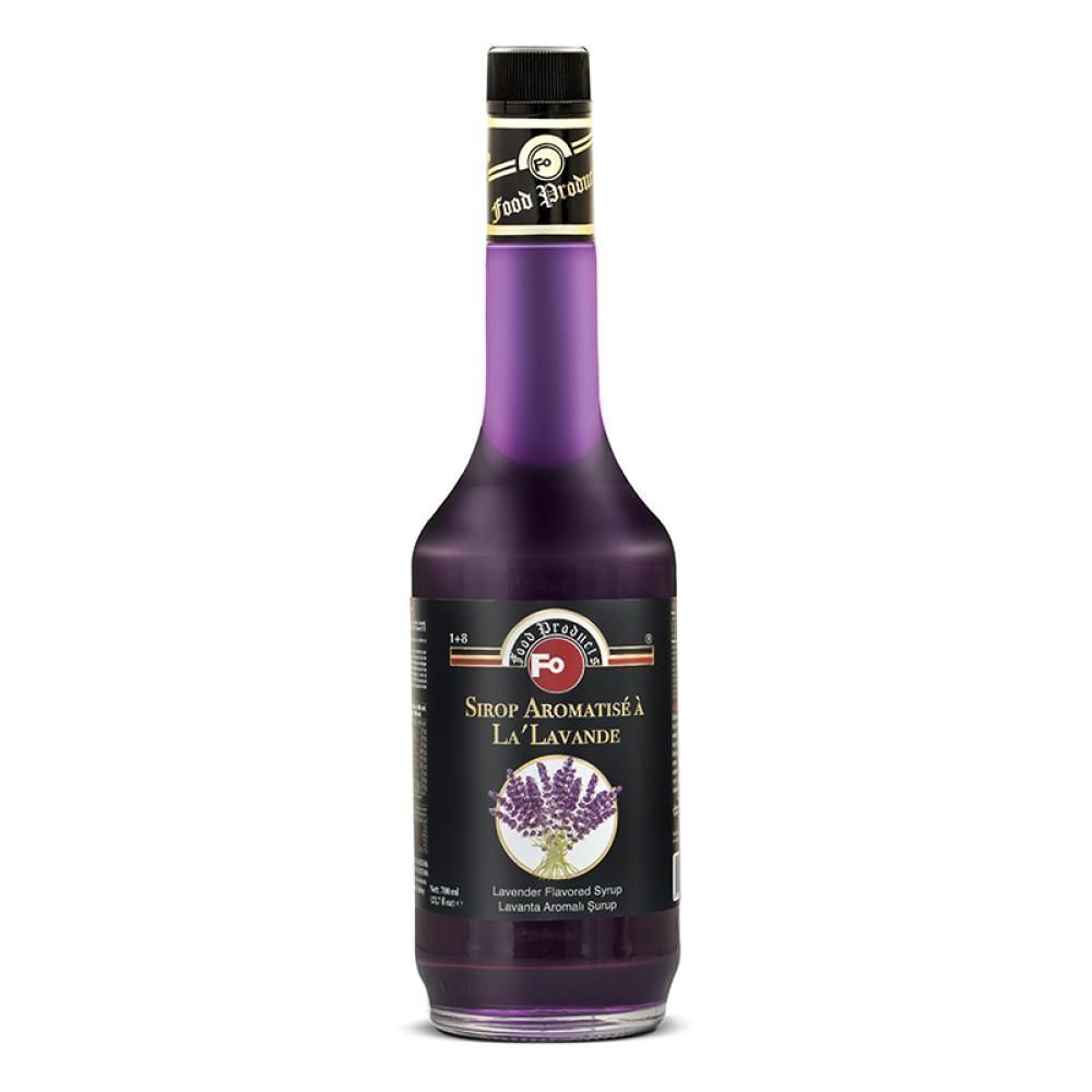 Fo Lavender Flavored Syrup, 700 Ml -- 6 Per Case