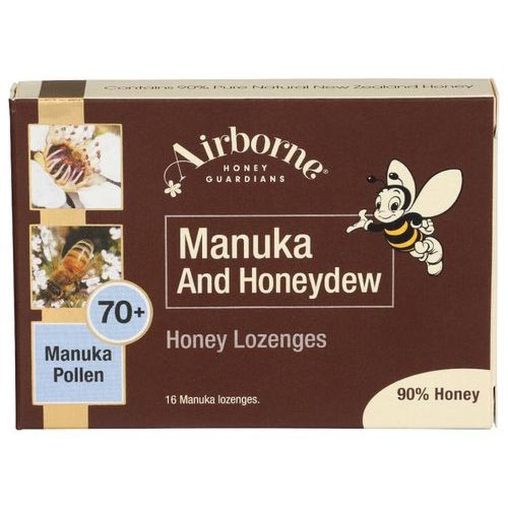 Airborne Manuka And Honeydew Lozenges, 1.58 Ounce -- 12 Per Case