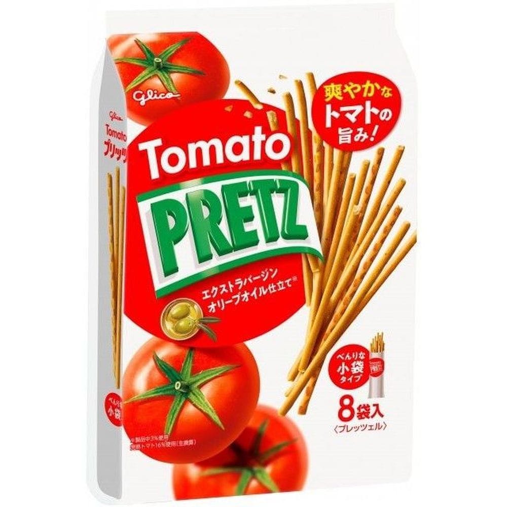 Glico Tomato Pretz Biscuit Stick, 3.88 Ounce -- 6 Per Case