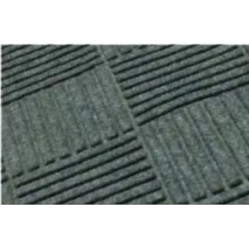 Happy Mat Diamond Style Charcoal Entrance Mat, 3 X 5 Feet