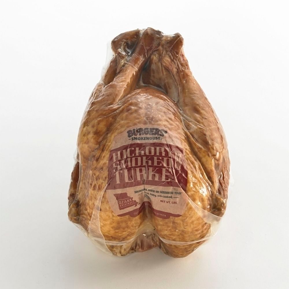 Burgers Smokehouse 14 Pound Hickory Smoked Turkey, 2 Count