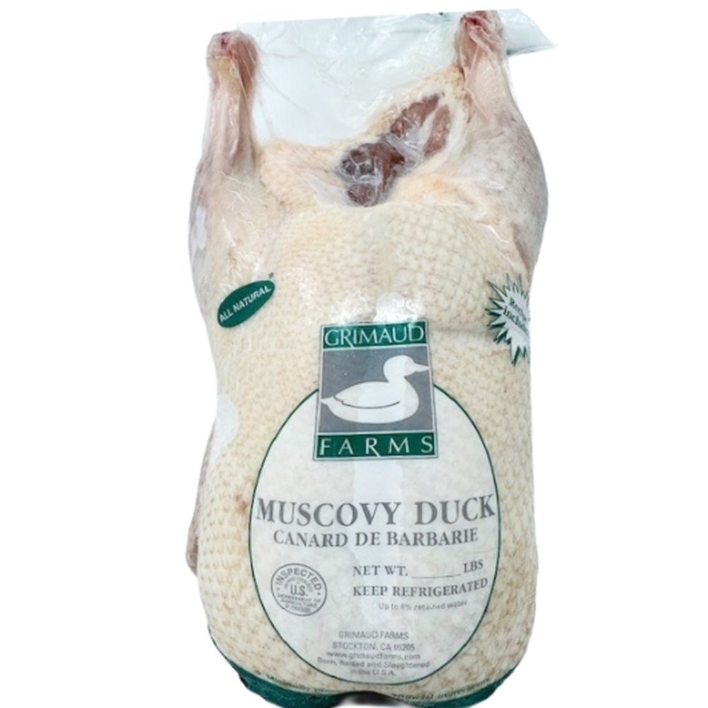 Grimaud Farms Whole Muscovy Duck, 32 Pound