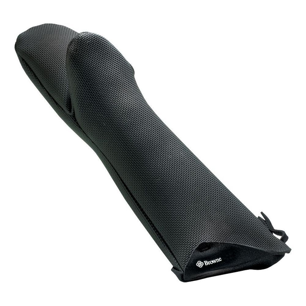 Browne Kitchengrips Pro Black Puppet Mitt, 17 X 5 Inch