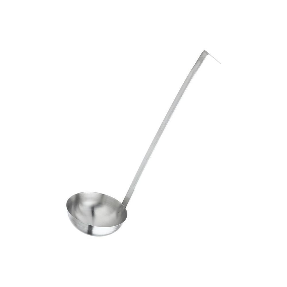 Browne Optima Stainless Steel Mirror Finish One-piece Ladle, 2 Ounce Capacity