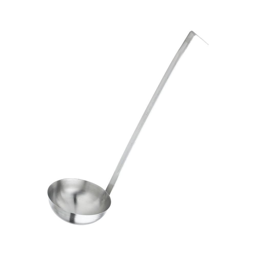 Browne Optima Stainless Steel Mirror Finish One-piece Ladle, 4 Ounce Capacity