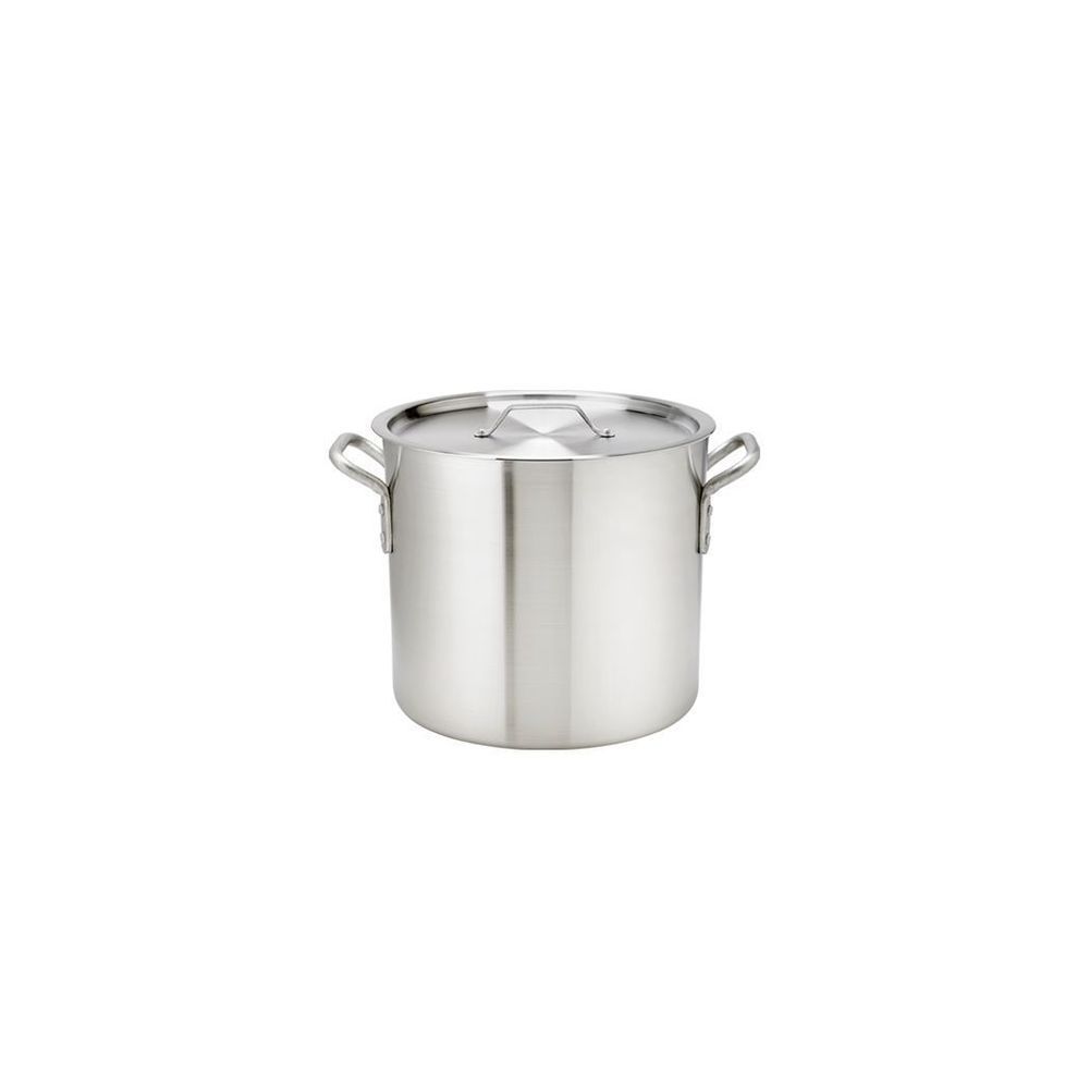 Browne Thermalloy Aluminum Standard Weight Stock Pot, 20 Quart Capacity