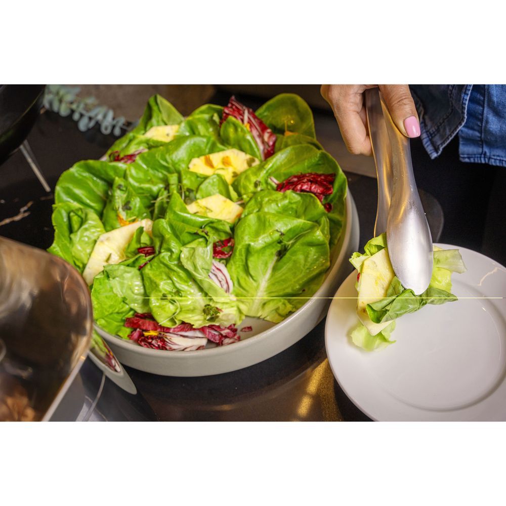 Palm White Porcelain Wide Rim Side Plate, 6.25 In -- 36 Per Case