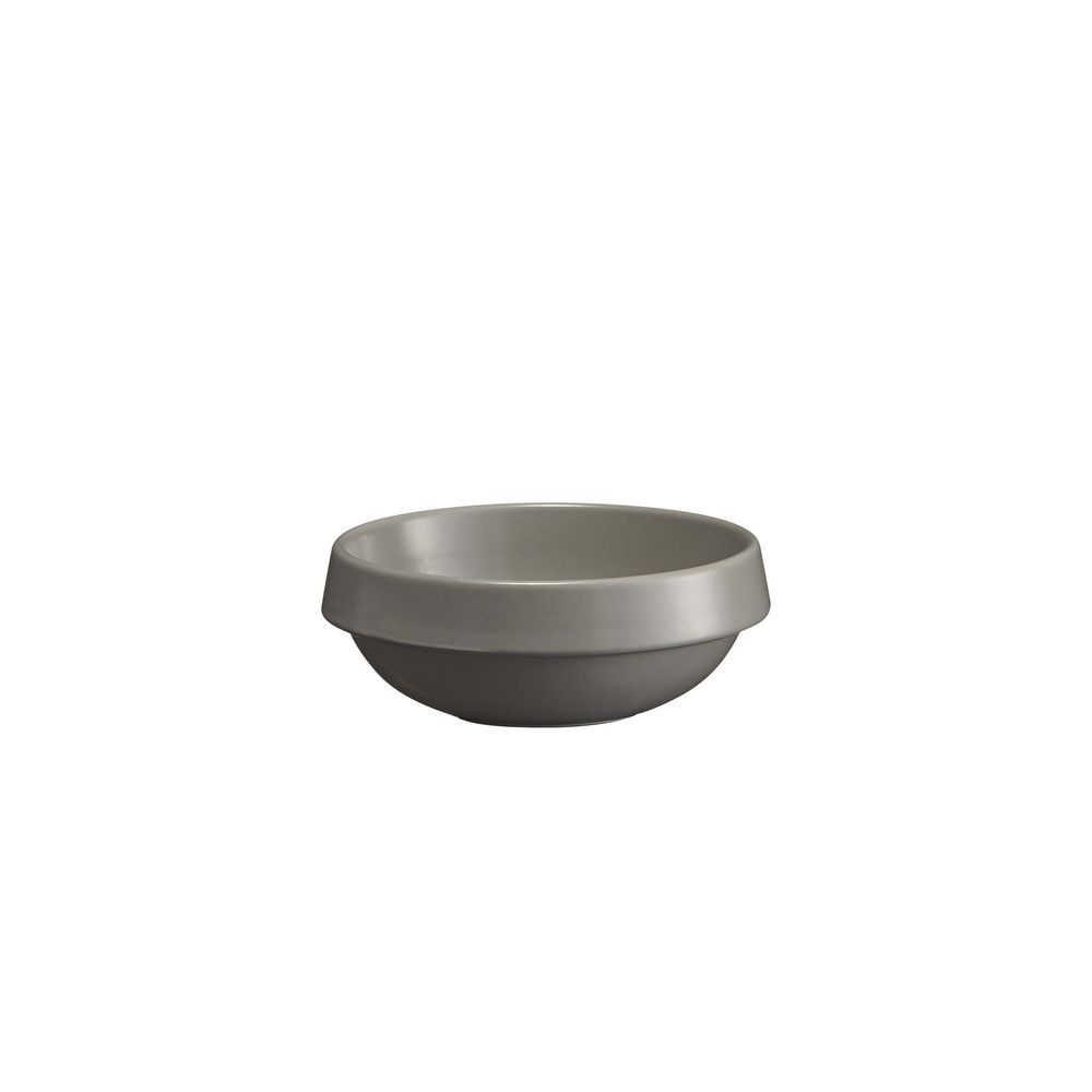 Emile Henry Welcome Pearl Grey Individual Bowl, 0.60 L Capacity