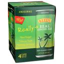 Reeds Real Ginger Ale Soda, 12 Fluid Ounce Sleek Can -- 24 per case
