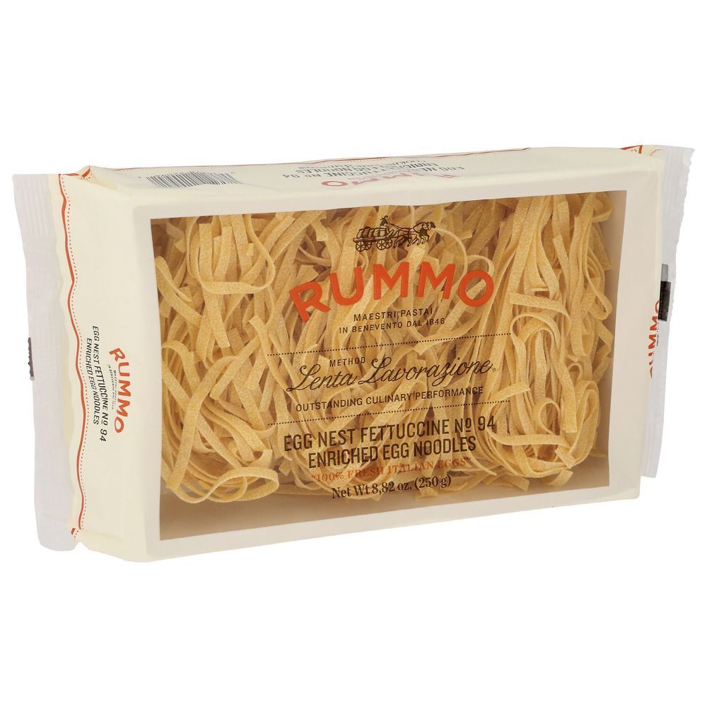Rummo Lenta Lavorazione Number 94 Egg Nest Fettucine Pasta, 8.82 Ounce -- 12 Per Case