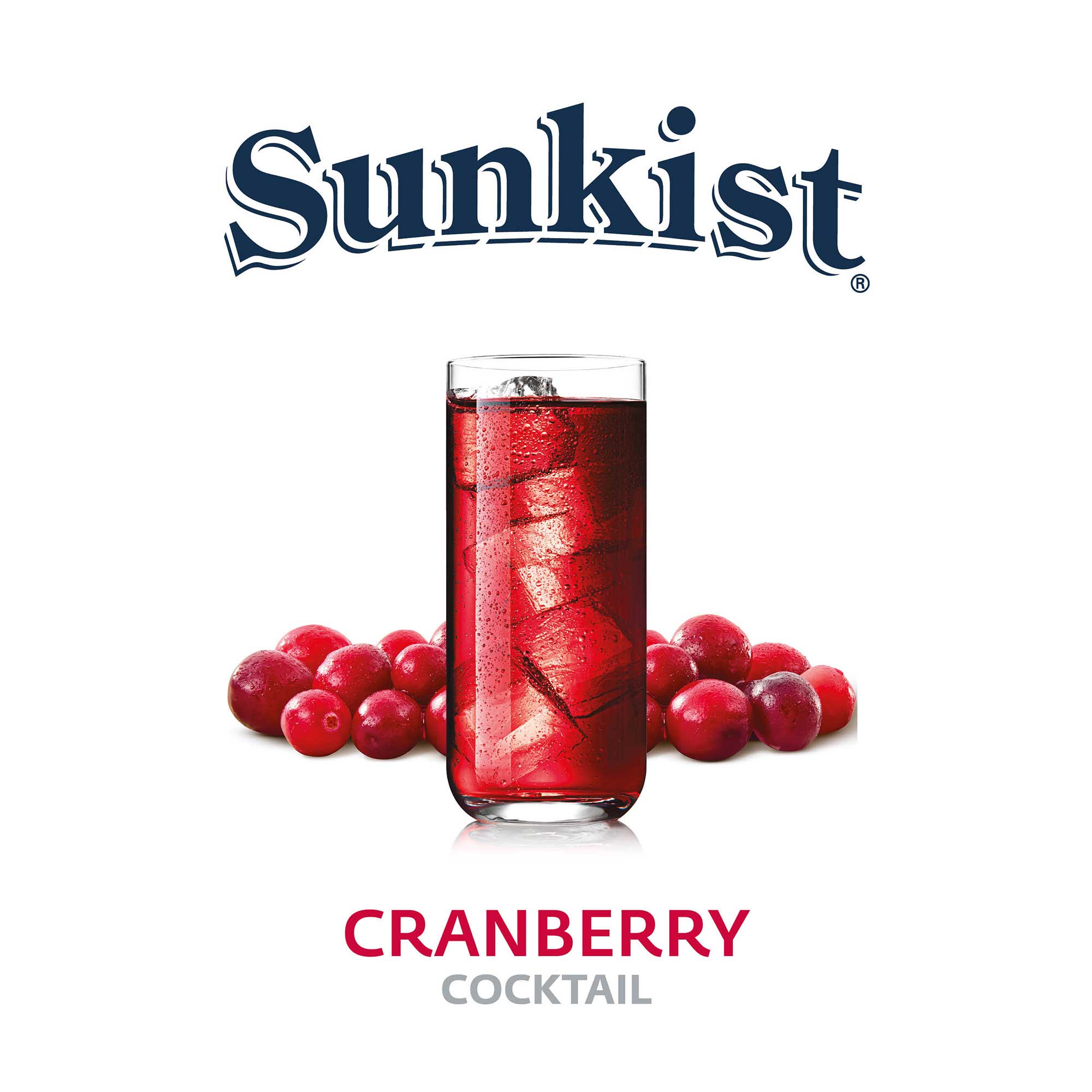 Sunkist Cranberry Concentrate, 32 Fluid Ounce -- 12 per case