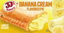 JJs Bakery Banana Cream Pie -- 48 per case.