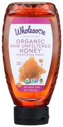 Wholesome Live Sweetly Organic Raw Unfiltered Honey, 16 Ounce -- 6 per case.