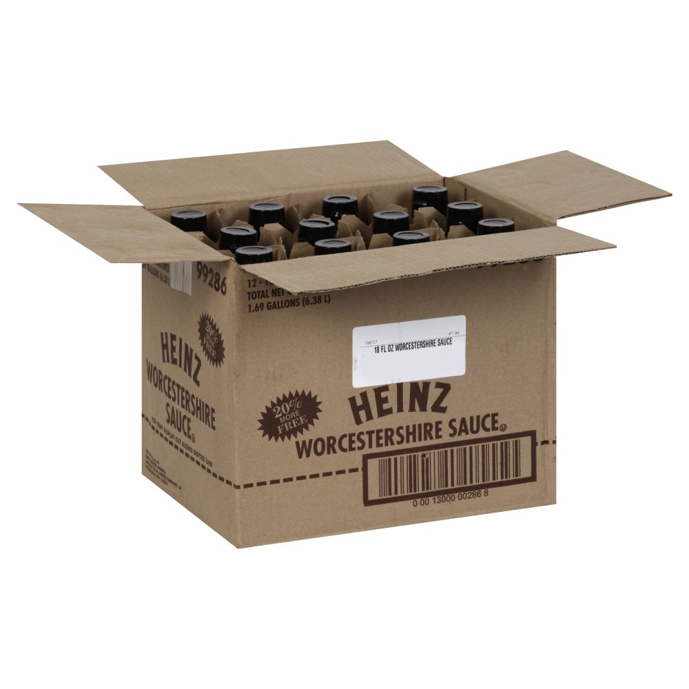 Heinz Worcestershire Sauce,18 Ounce -- 12 Per Case