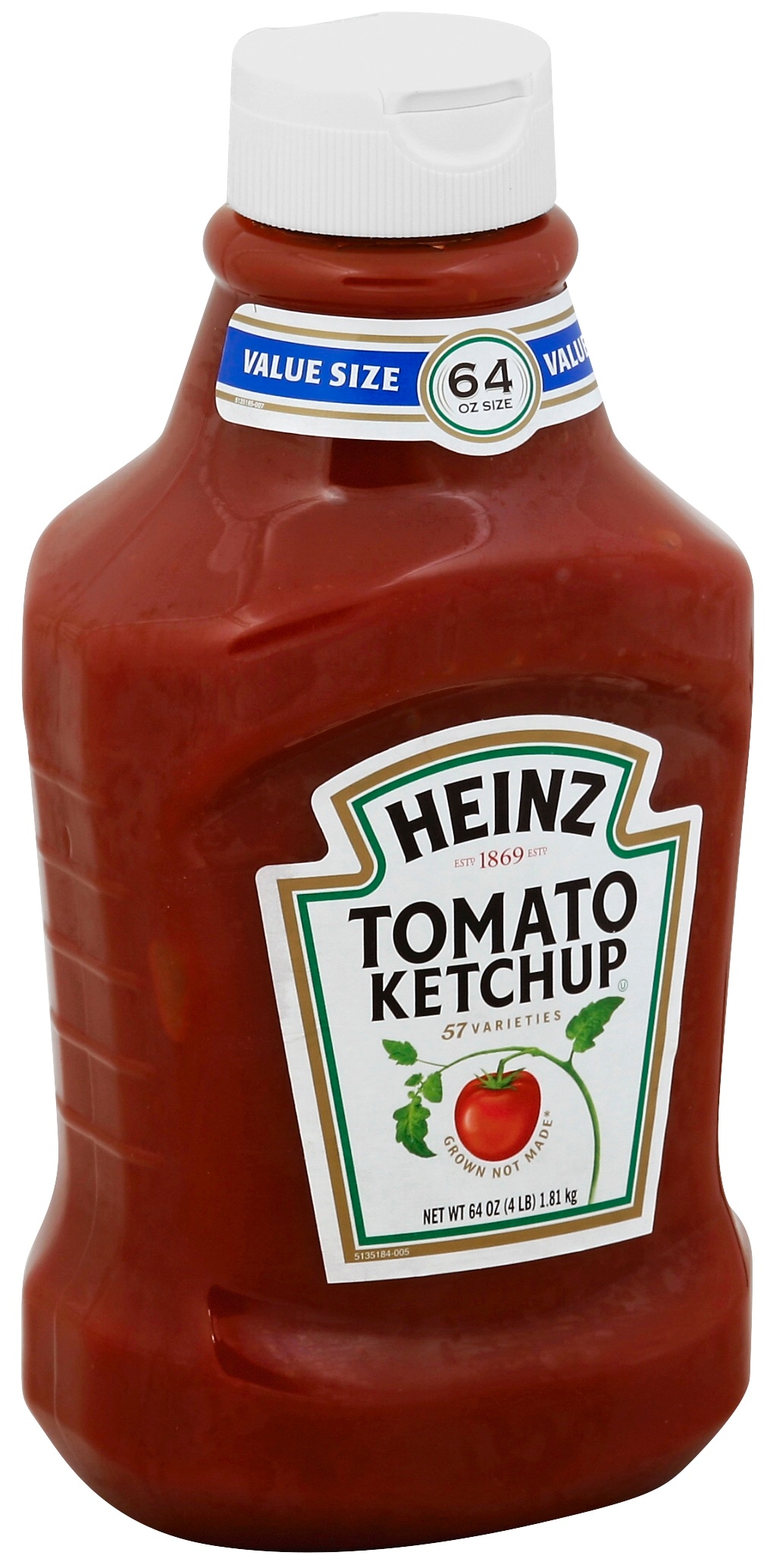 Heinz Plastic Squeeze Bottle Ketchup, 64 Ounce -- 9 per case
