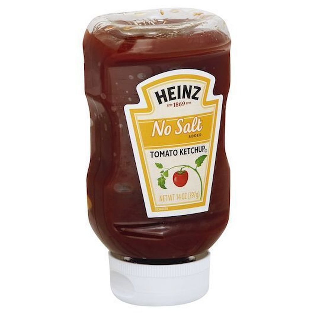 Heinz No Salt Ketchup, 14 Ounce -- 6 Per Case