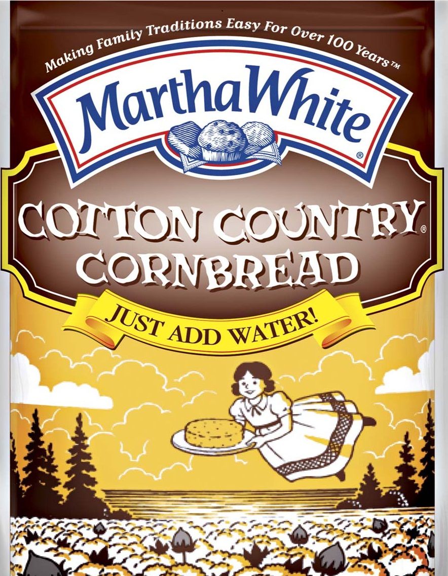 Martha White Cotton Country Buttermilk Cornbread Mix, 6 Ounce -- 12 Per Case
