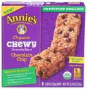 Annies Homegrown Organic Chocolate Chip Chewy Granola Bar, 5.34 Ounce -- 12 per case