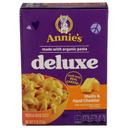 Annies Homegrown Organic Deluxe Rich and Creamy Shells and Aged Cheddar Macaroni and Cheese, 11 Ounce -- 12 per case