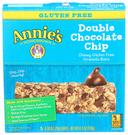 Annies Homegrown Double Chocolate Chip Chewy Granola Bar, 4.9 Ounce -- 12 per case
