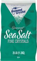 Diamond Crystal Natural Sea Salt Flake, 25 Pound