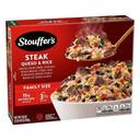 Stouffers Steak Queso - Family Size Tray, 30 Ounce -- 6 per case