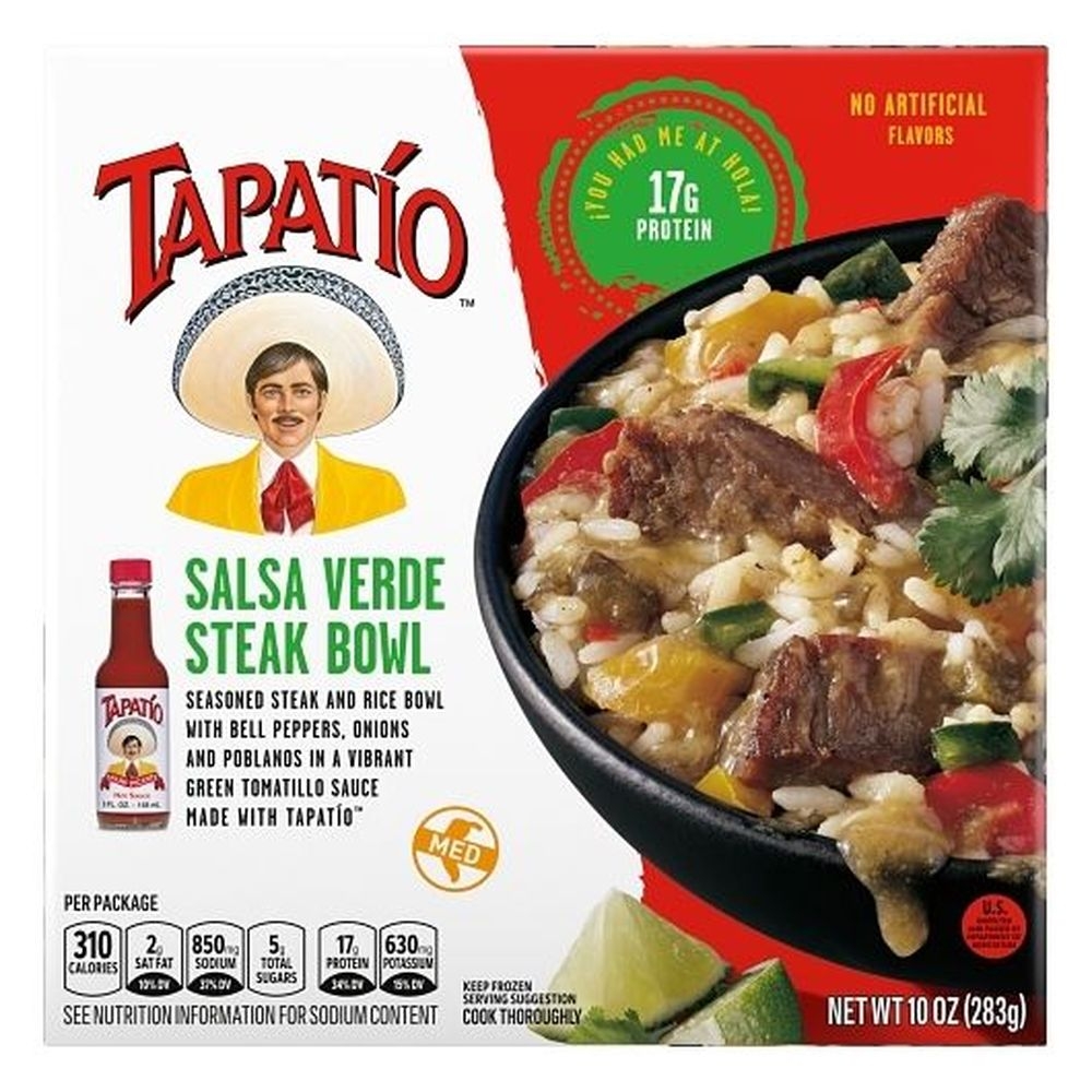 Tapatio Steak Burrito Bowl, 10 Ounce -- 10 per case