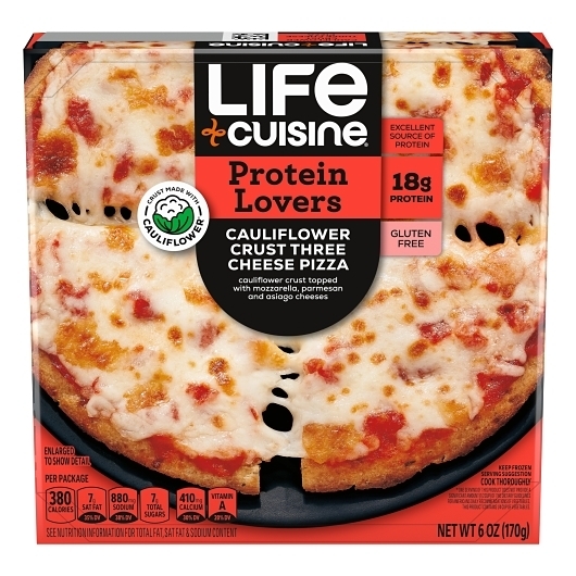 Life Cuisine Cauliflower Cheese Pizza, 6 Ounce -- 10 per case