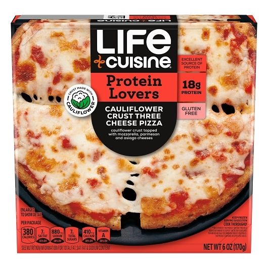 Life Cuisine Cauliflower Cheese Pizza, 6 Ounce -- 10 Per Case