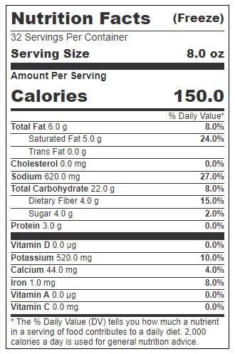 Wholesome Crave Chana Masala Cauliflower Soup, 4 Pound -- 4 per case