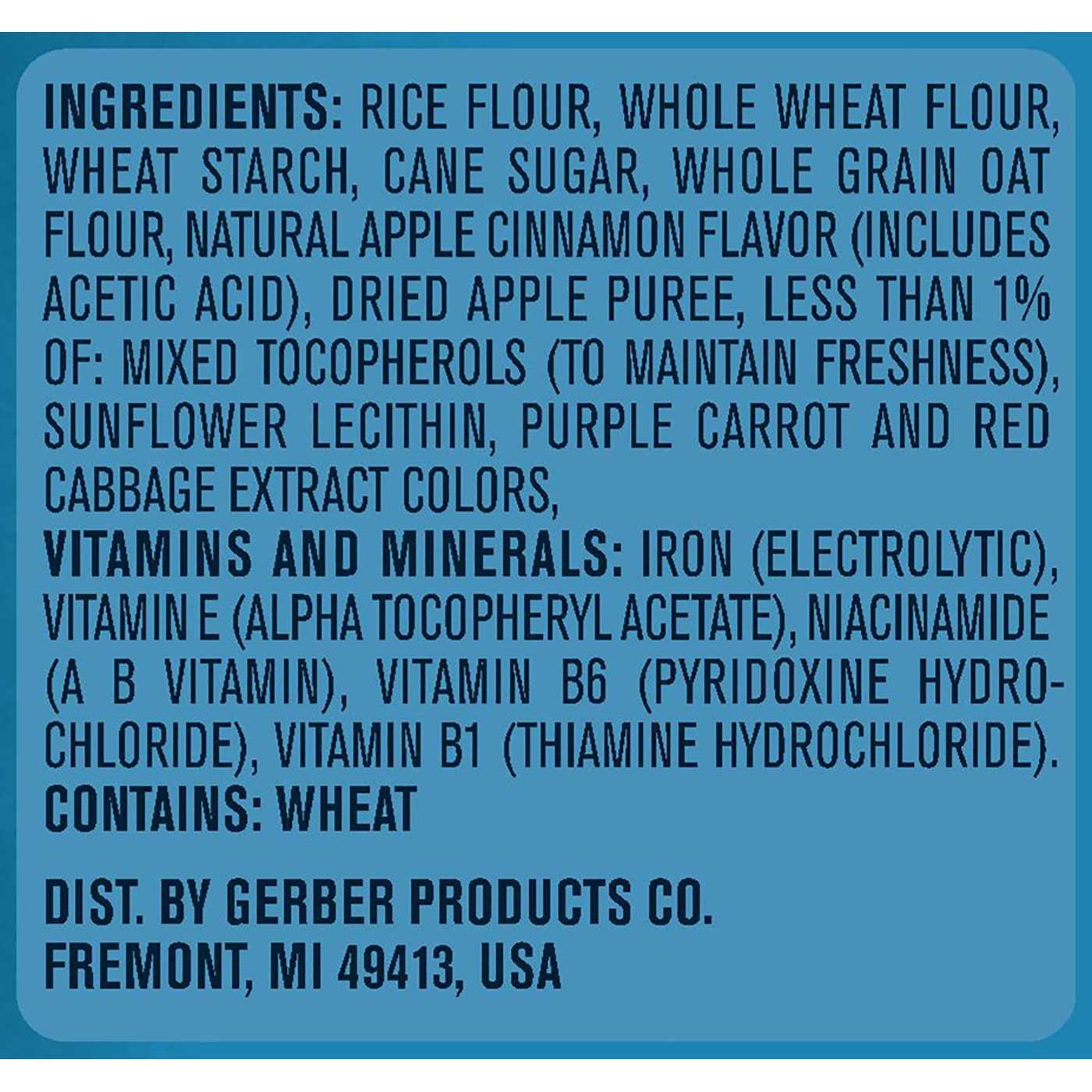 Gerber Apple Cinnamon Puff Baby Snack, 48 Ounce -- 6 Per Case