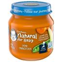 Gerber 2nd Foods Natural Pear Carrot Pea Puree Baby Food, 4 Ounce Jar -- 10 per case