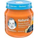 Gerber 2nd Foods Natural Sweet Potato Banana Orange Puree Baby Food, 4 Ounce Jar -- 10 per case