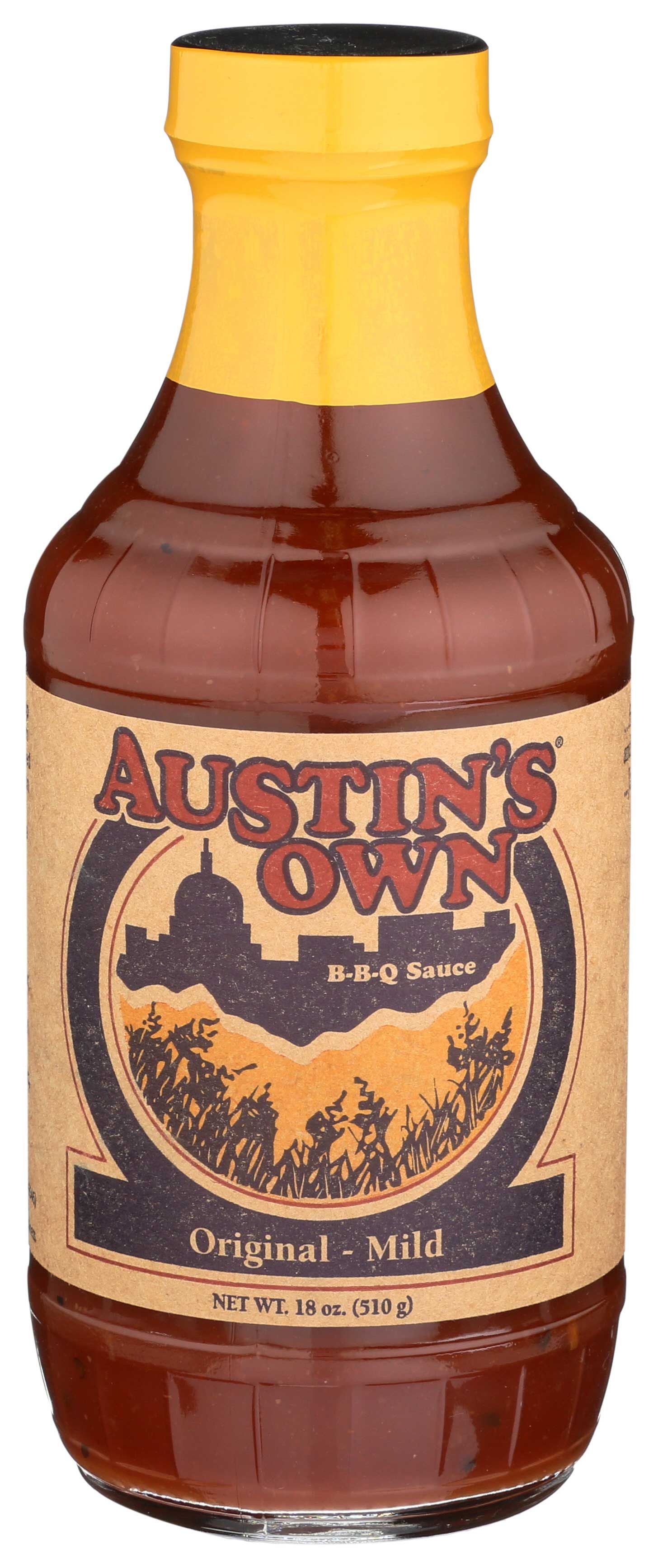 Austin's Own Original Mild Bbq Sauce, 18 Ounce -- 6 Per Case