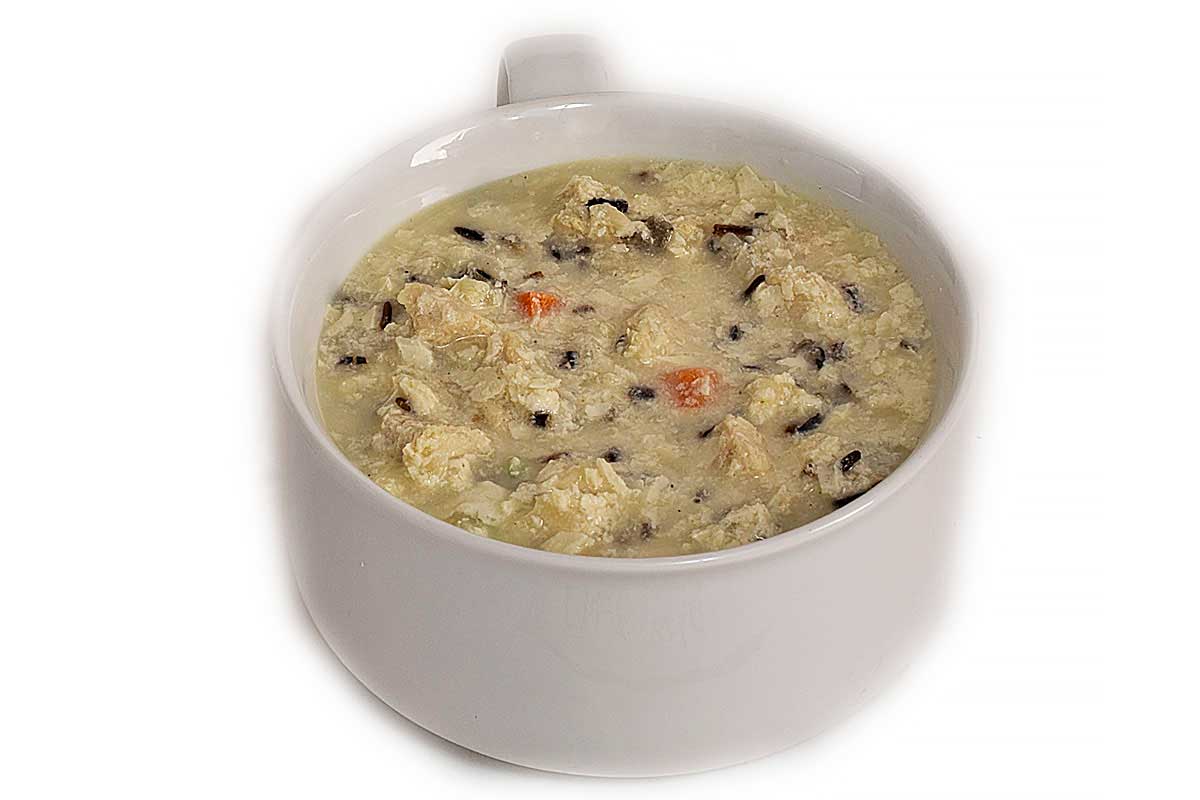 Taste Traditions Chicken with Wild Rice Soup - 8 lb. package, 2 per case